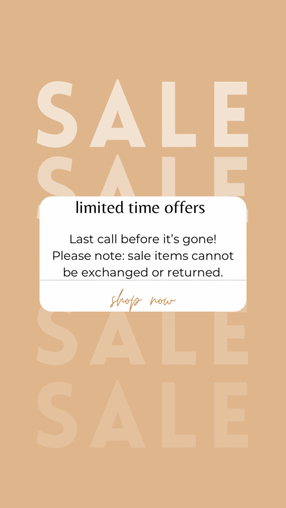 SALE