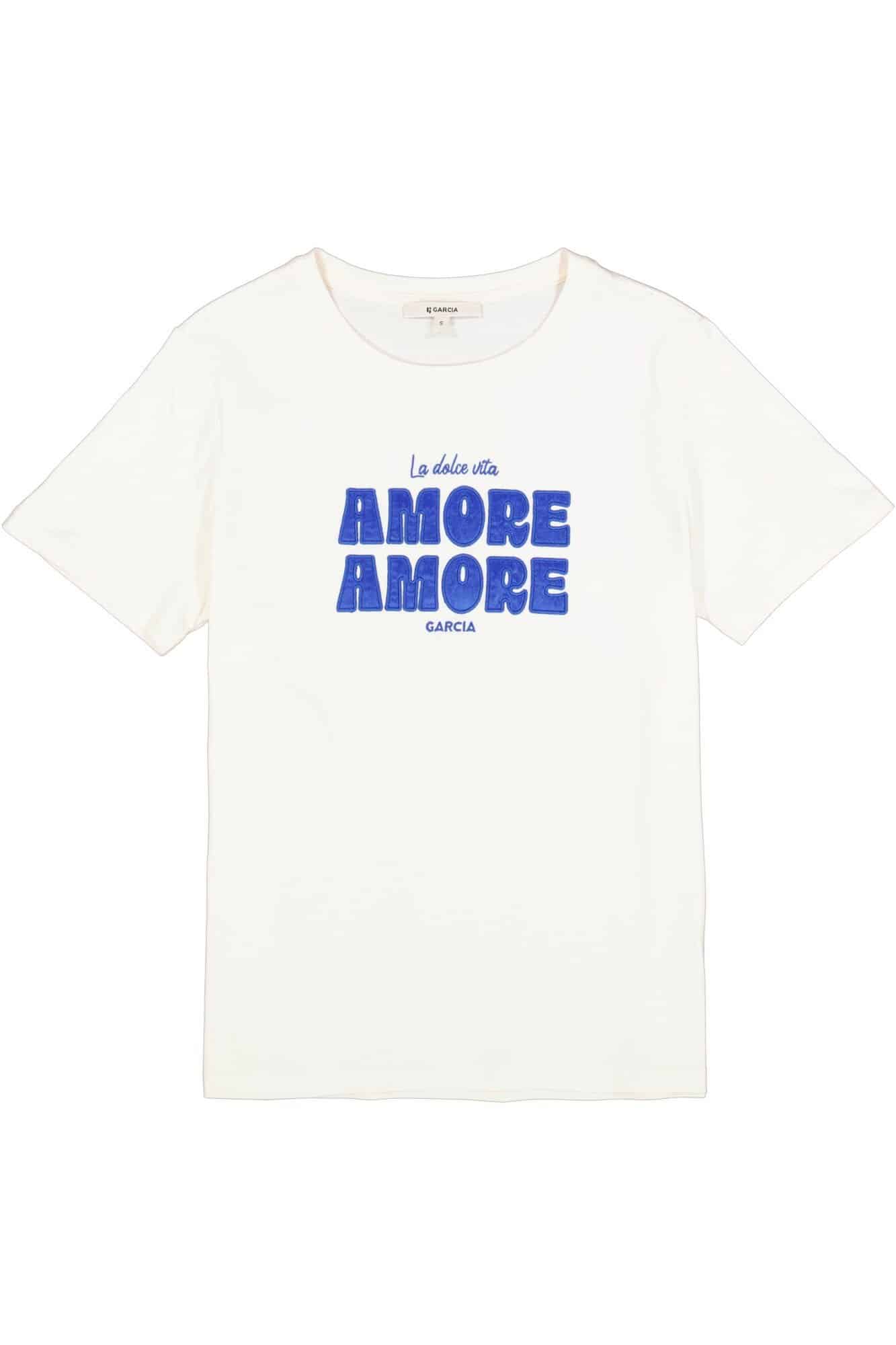 ladies T-shirt ss ecru