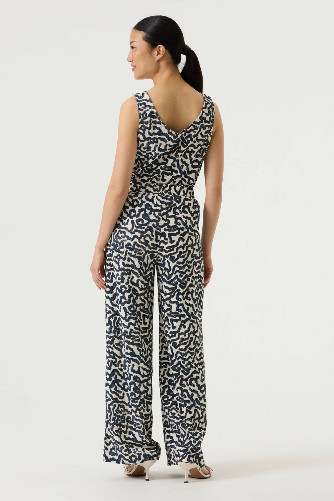 ladies pants summer cobalt