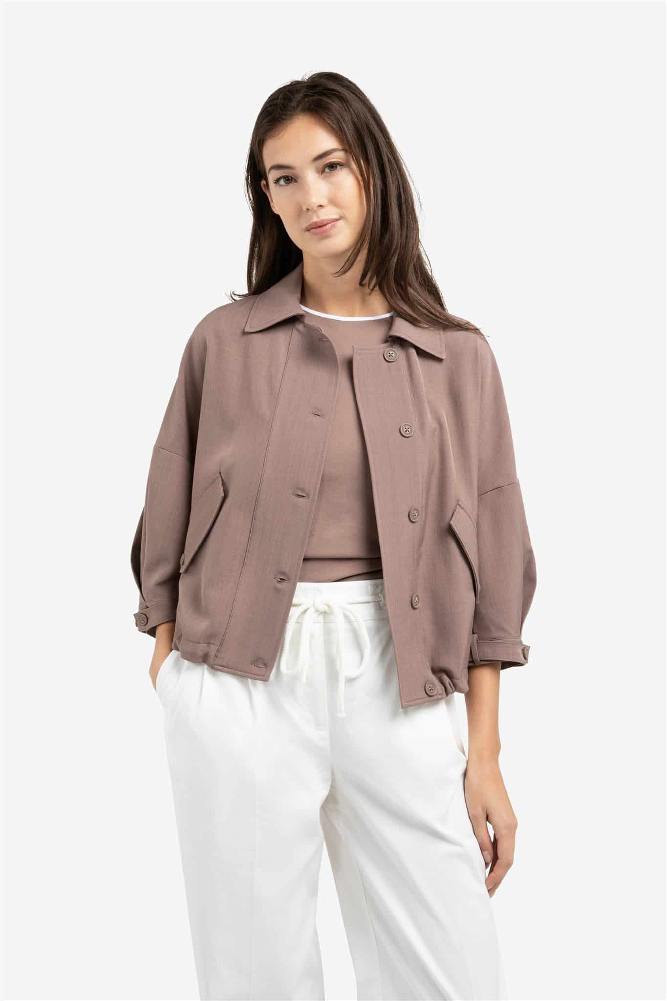 Blousejack met klepzakken