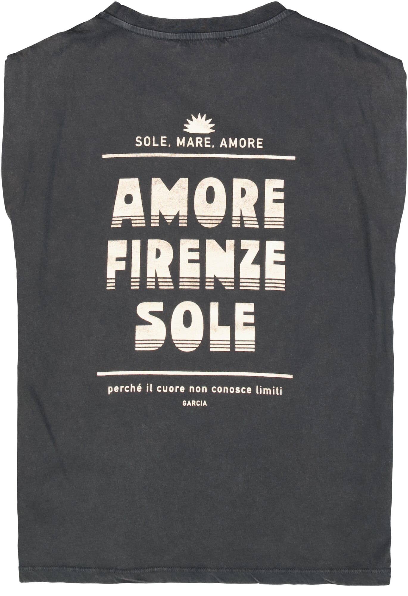 ladies T-shirt ss antracite