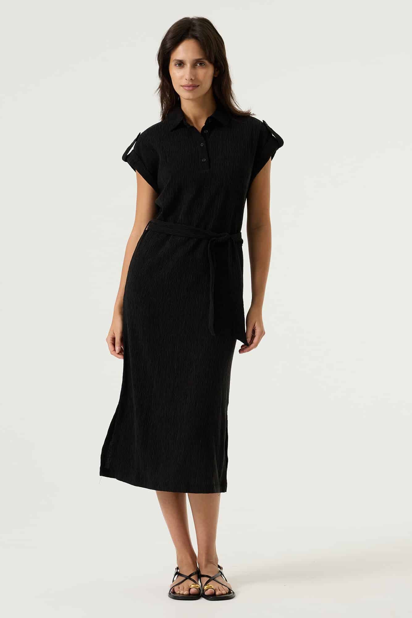 ladies dress black