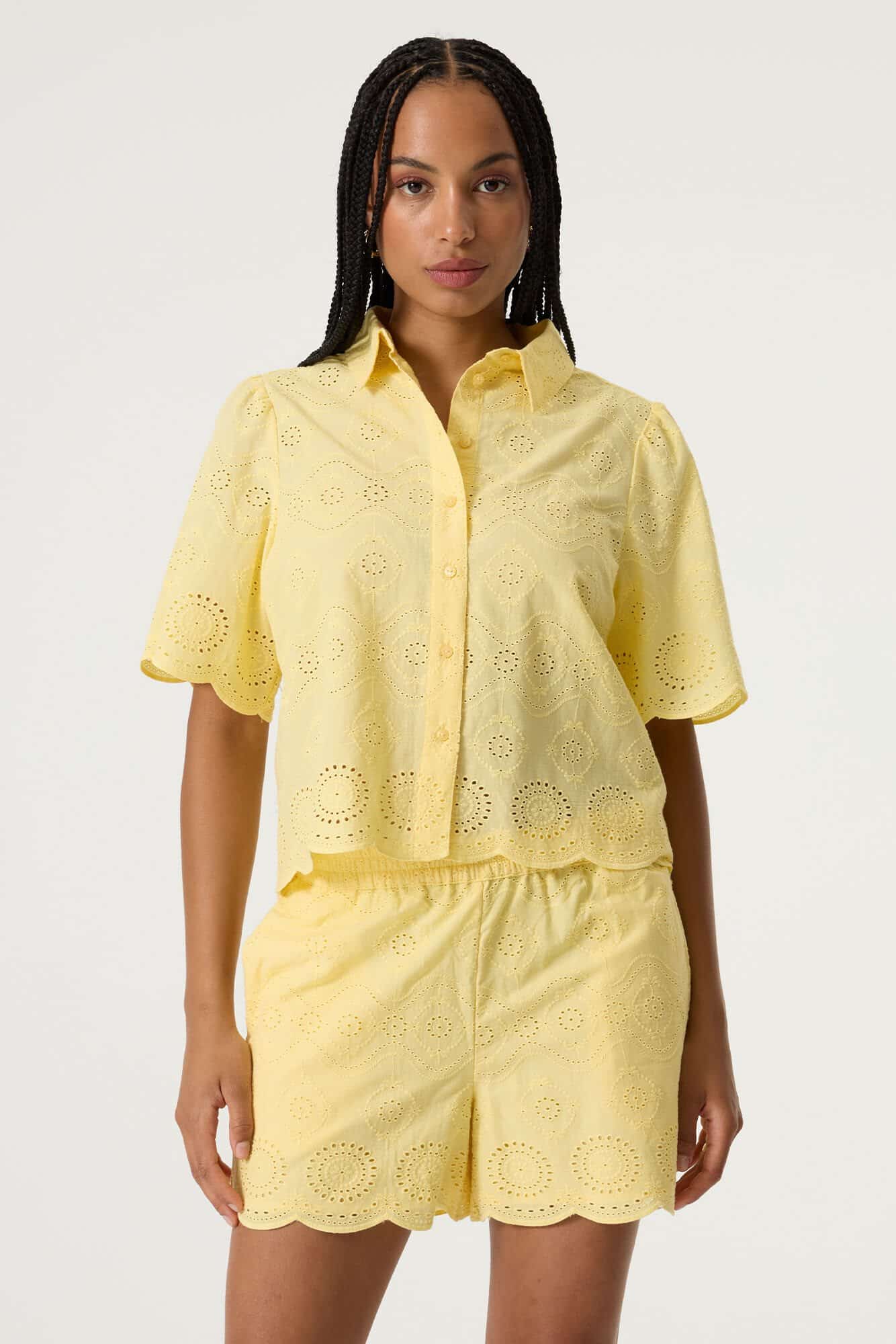 ladies shirt ss lush lemon