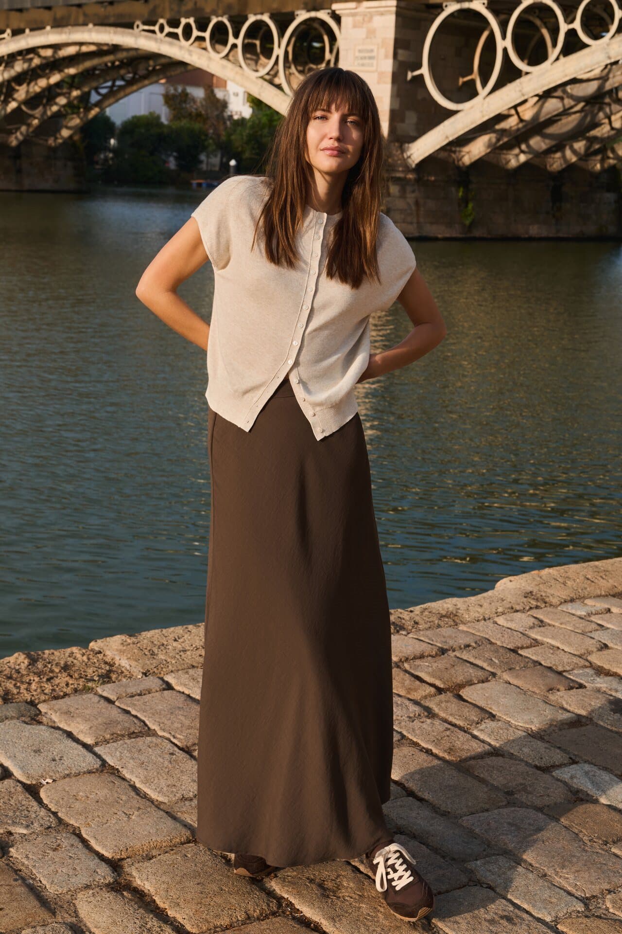 A-lijn maxi rok