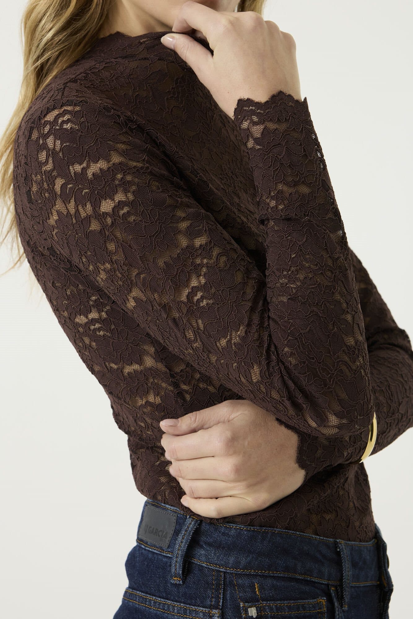 ladies T-shirt ls hazel bloom