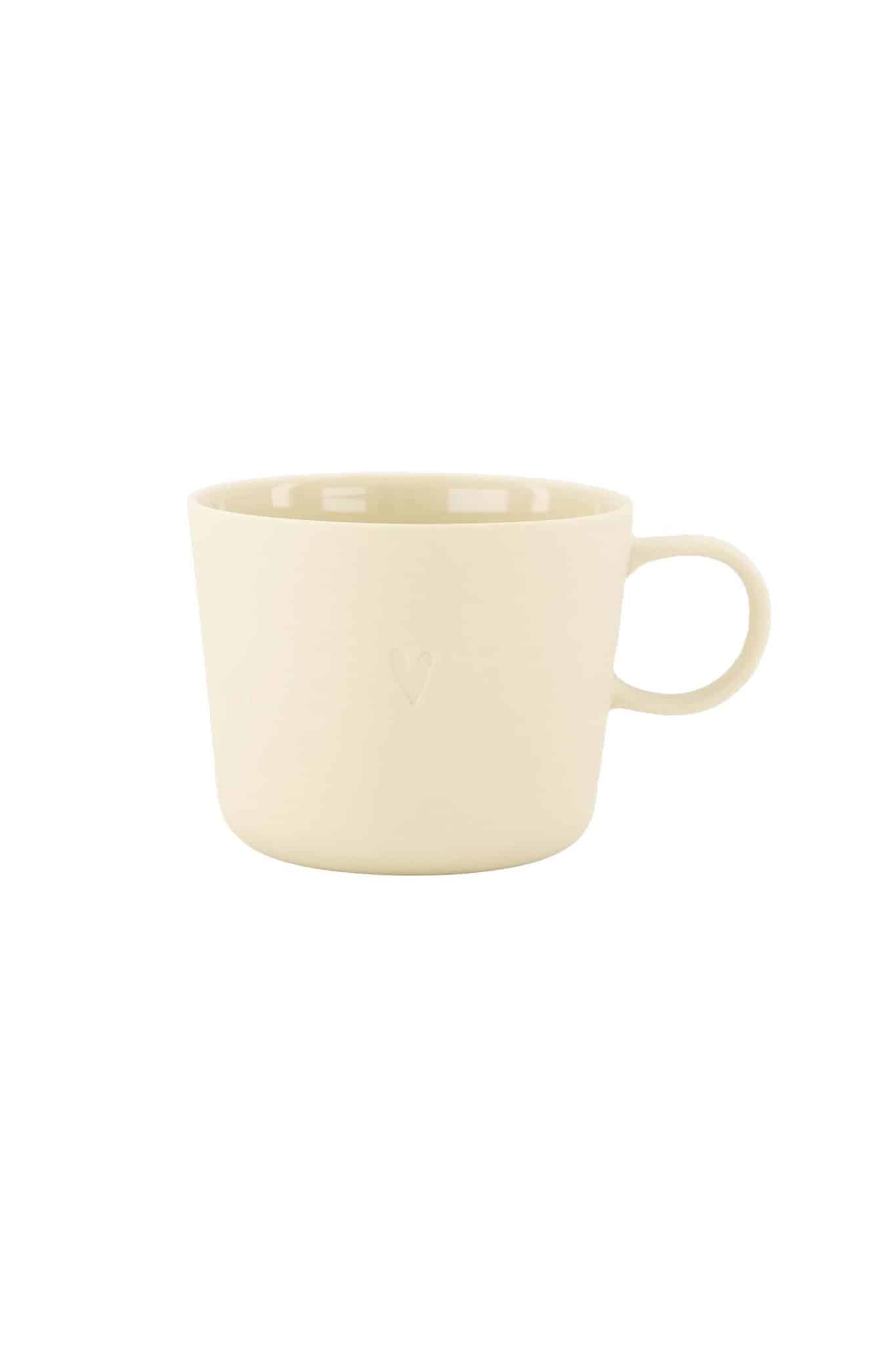 Cappuccino mok hartje