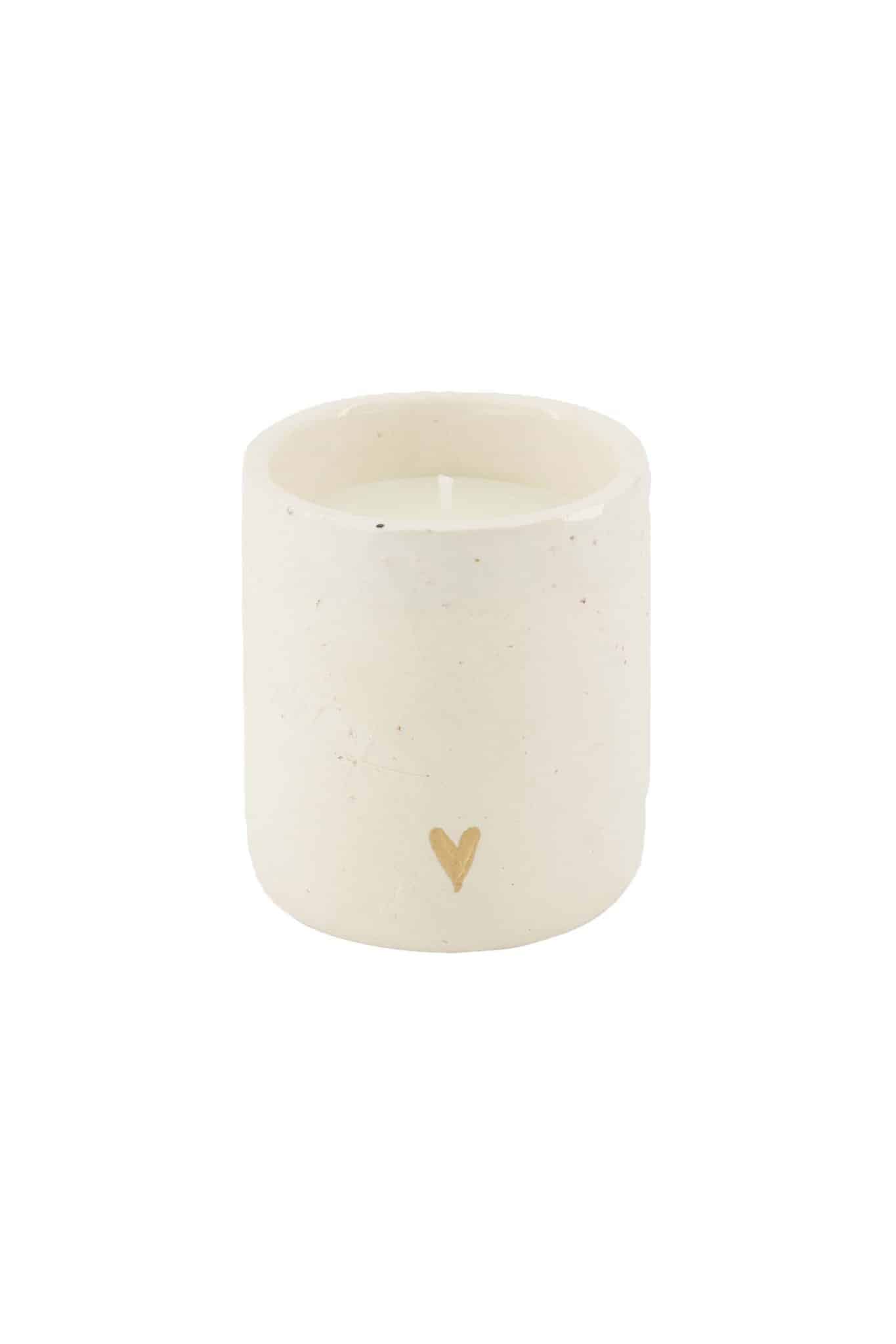 Candle scented ceramic matte