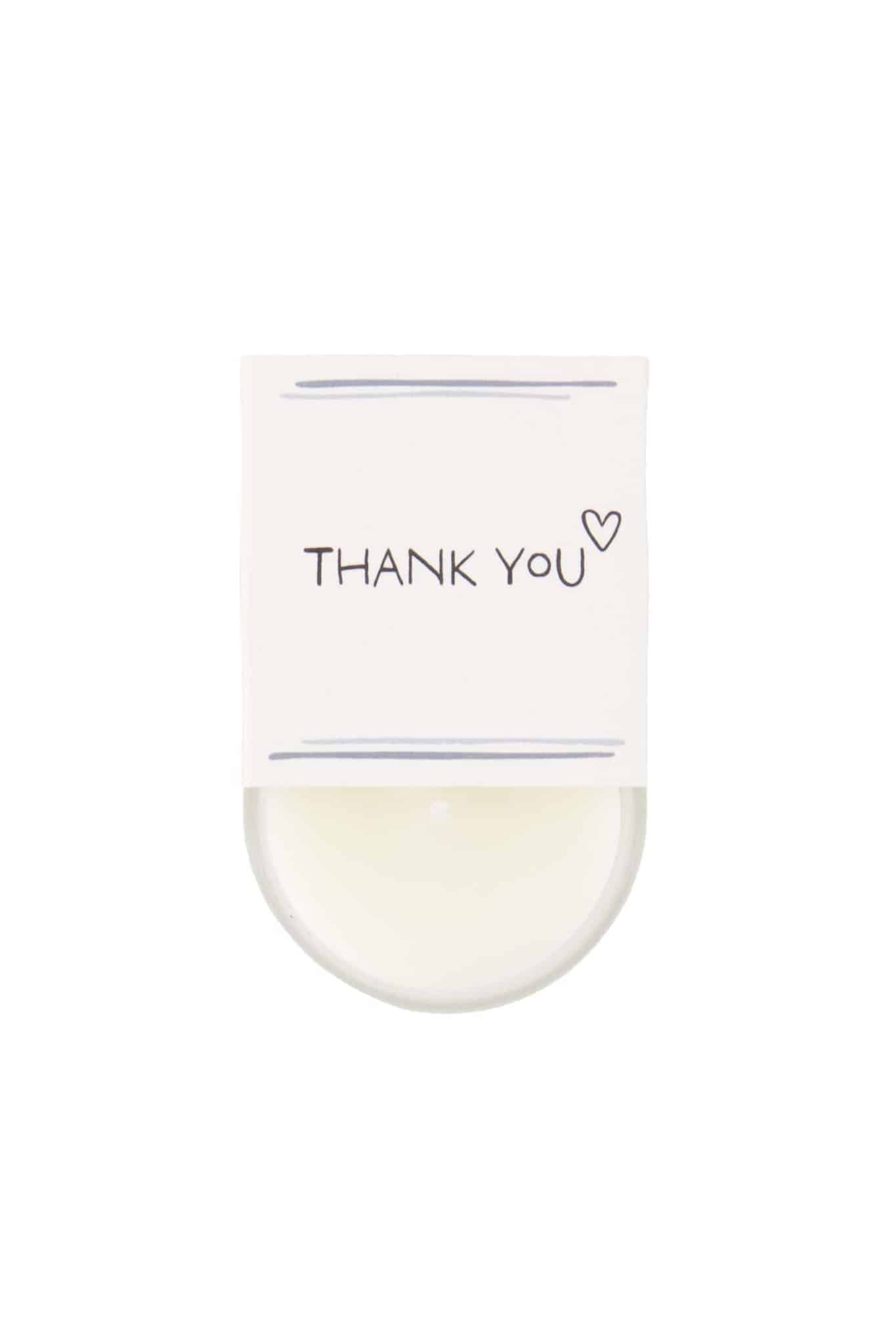 Candle scented in wrap