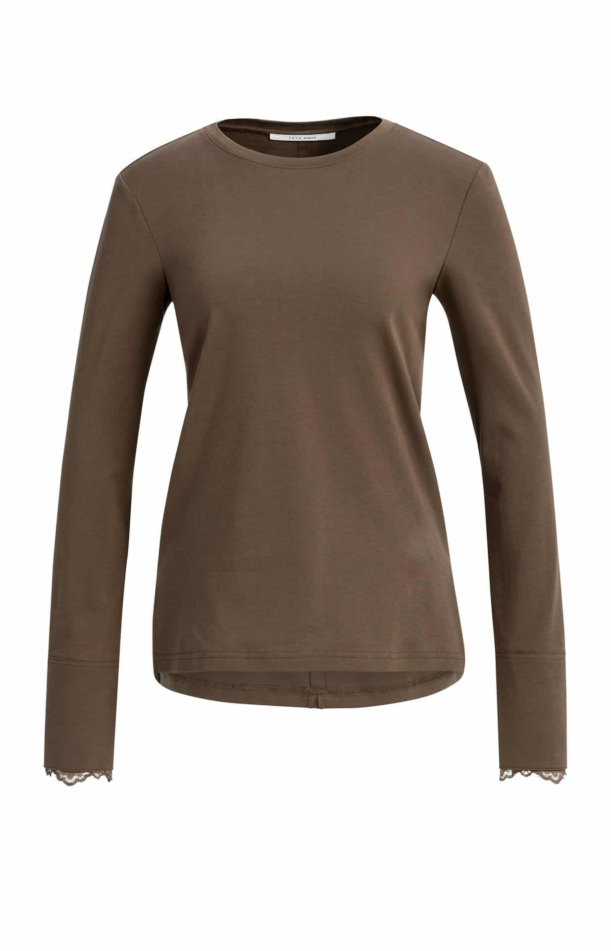 Top met lange mouwen