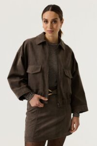 ladies jacket graphite mist
