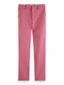 Trousers mid rise slim